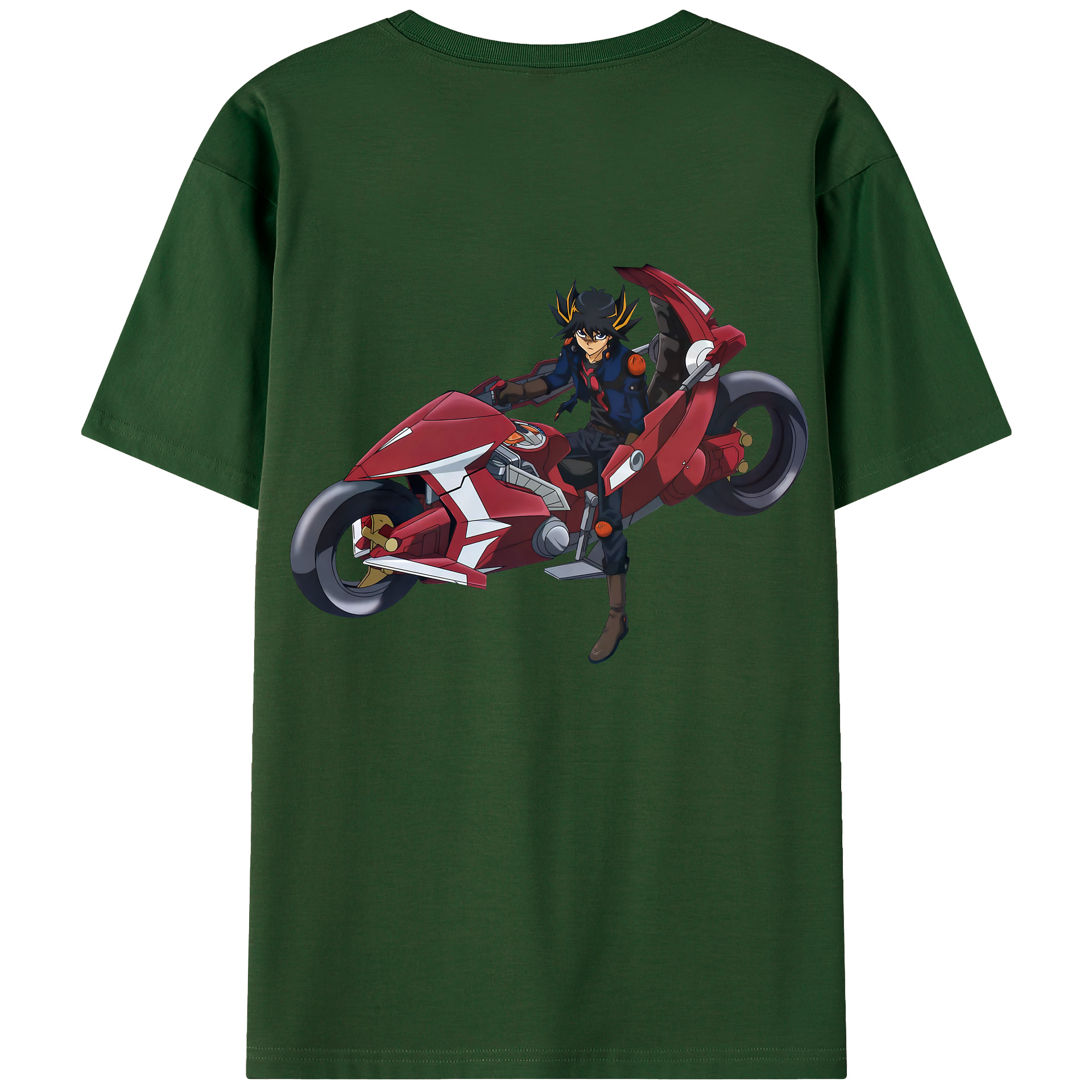 （画像用） 遊☆戯☆王 Yu-Gi-Oh! 綿100％半袖Tシャツ（背面プリント）